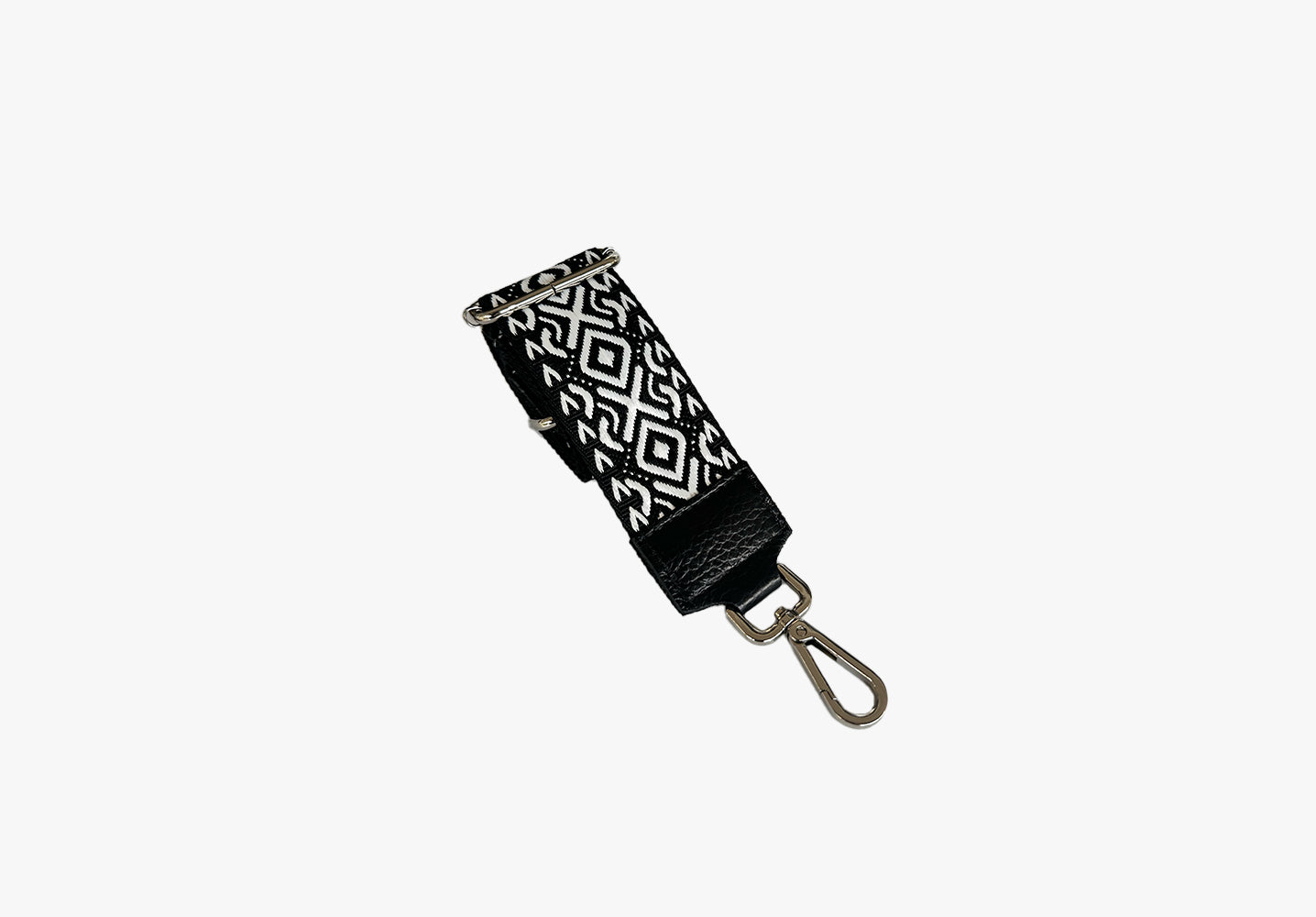 Sangle Ikat noir et blanc
