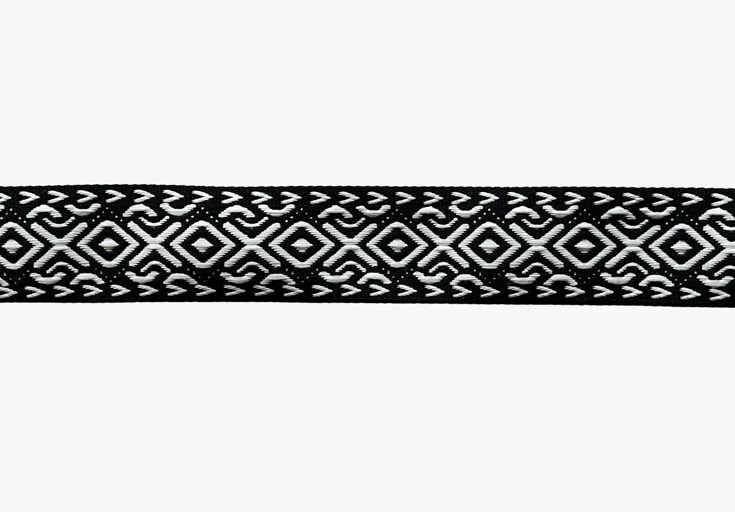 Sangle Ikat noir et blanc