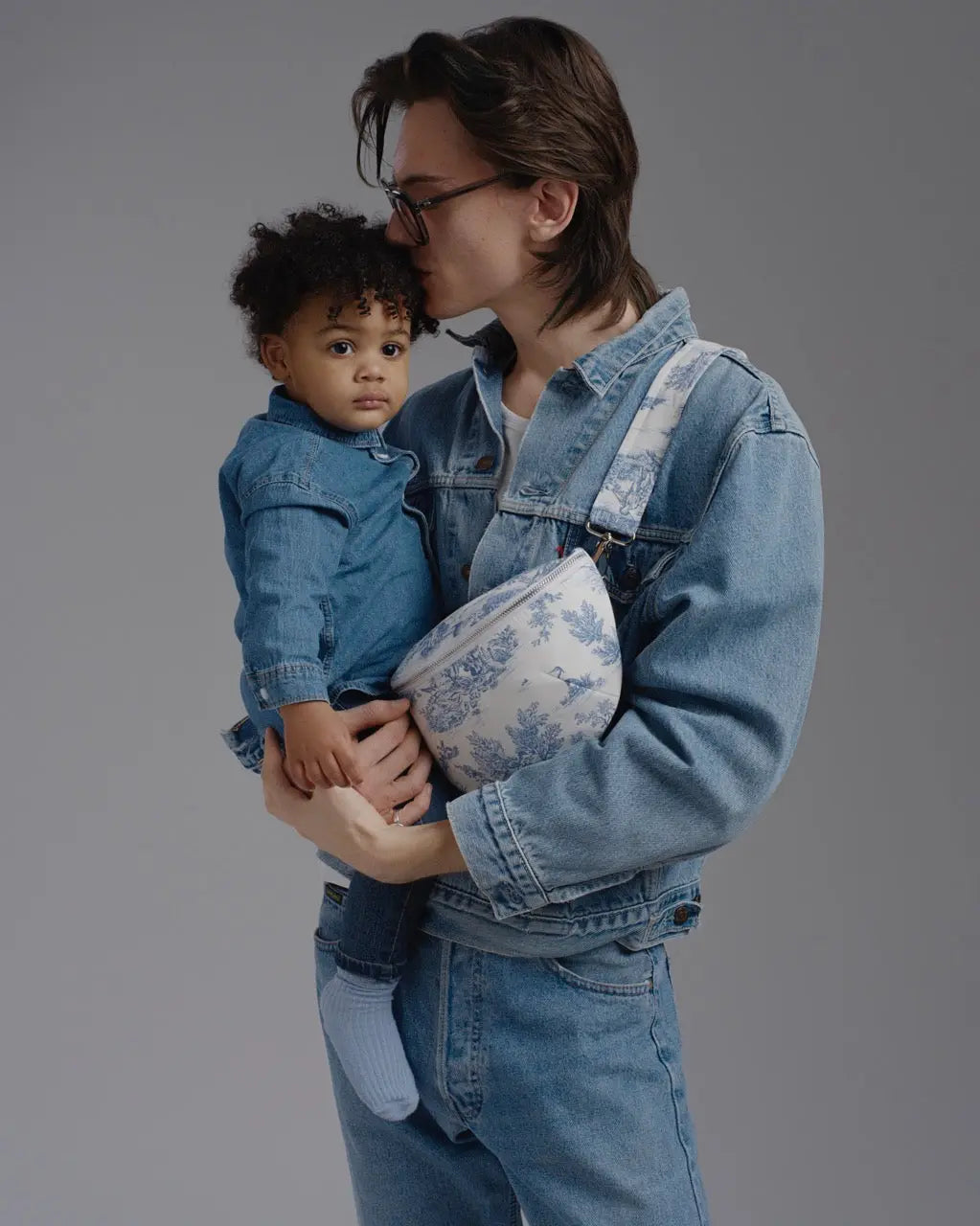 Banane Toile de Jouy bleue