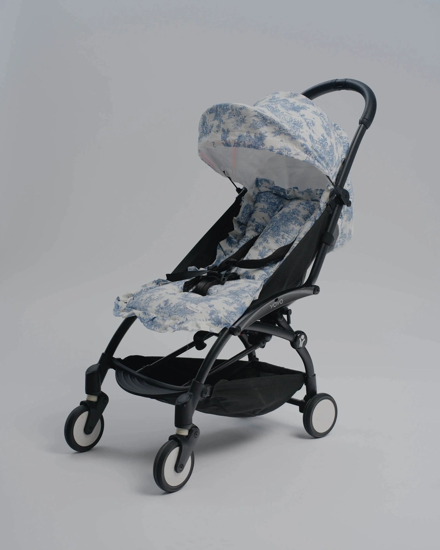 Capote de yoyo Toile de Jouy bleue