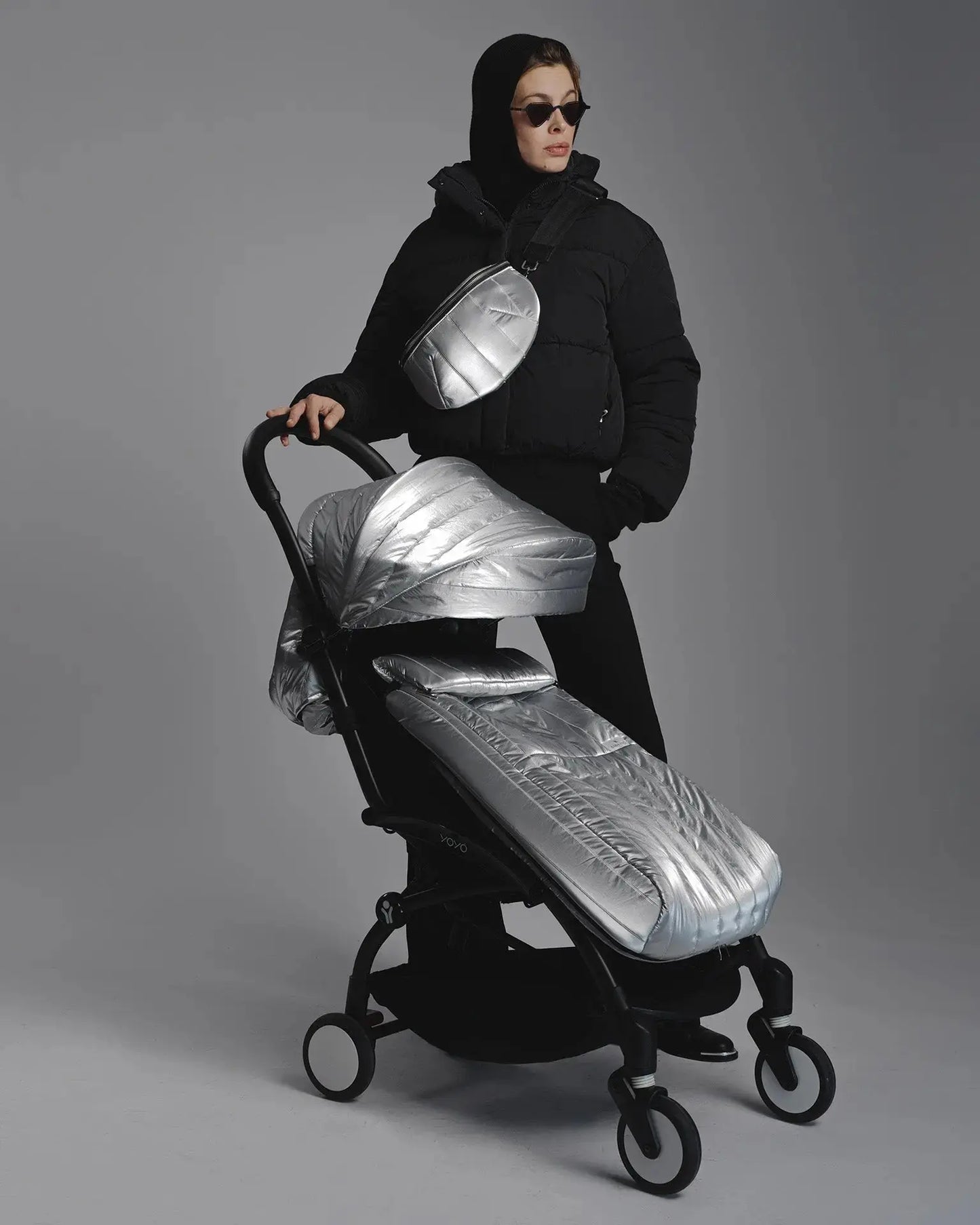 Capote de yoyo Mont blanc argentée