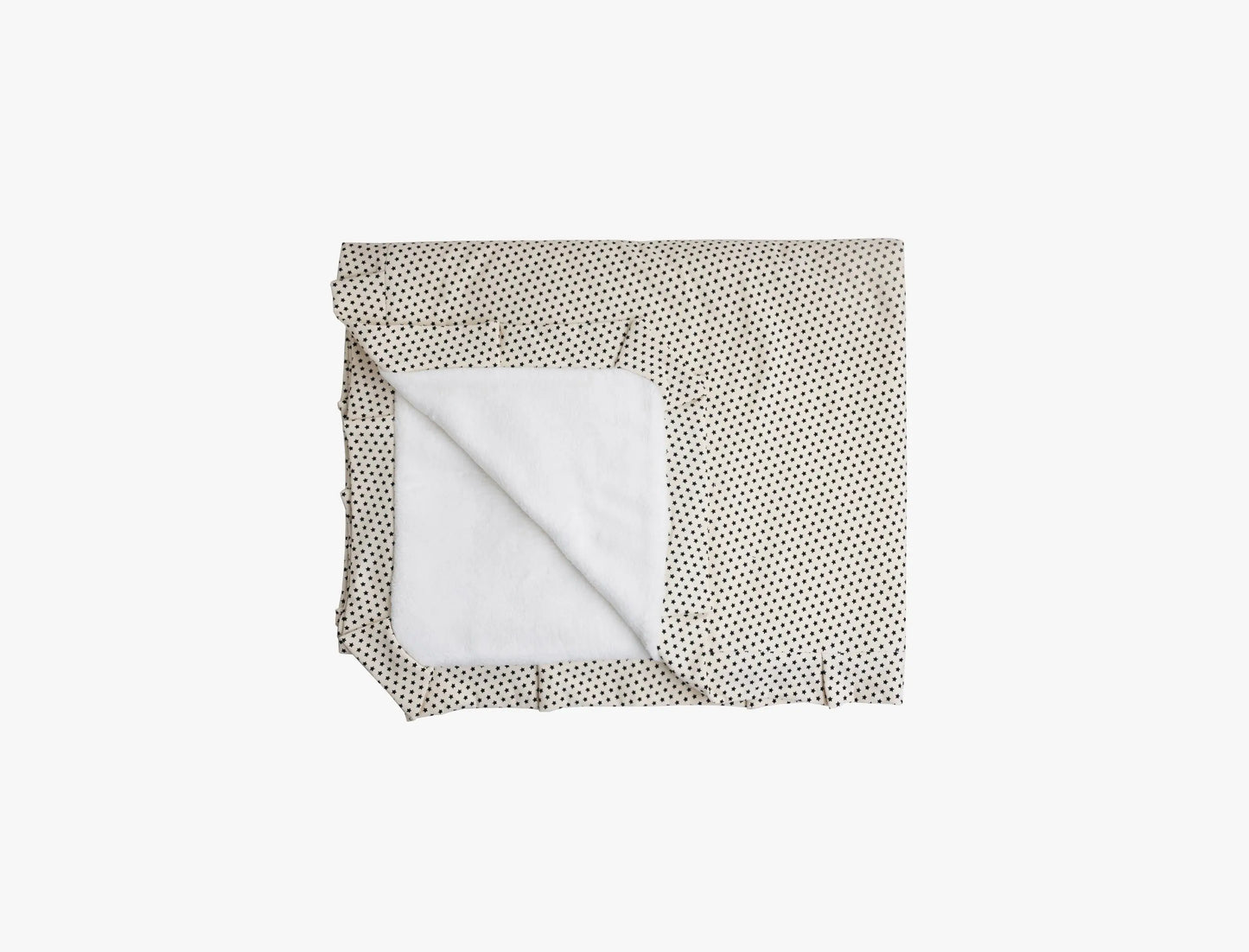 Gray Toile de Jouy blanket