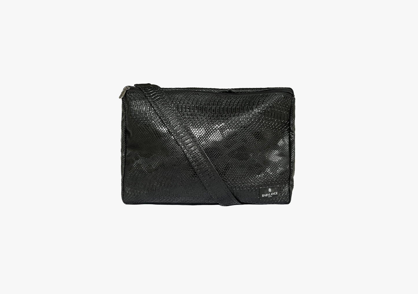 Grand sac à langer Croco noir