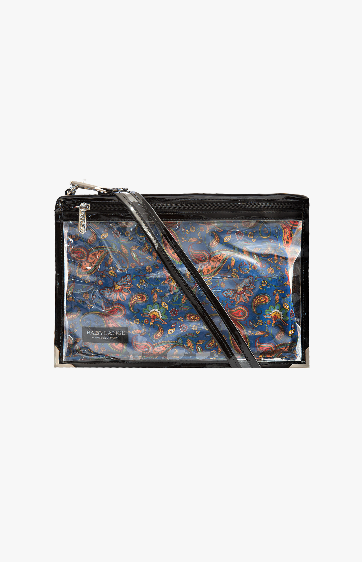 Petit sac à langer Cachemire bleu