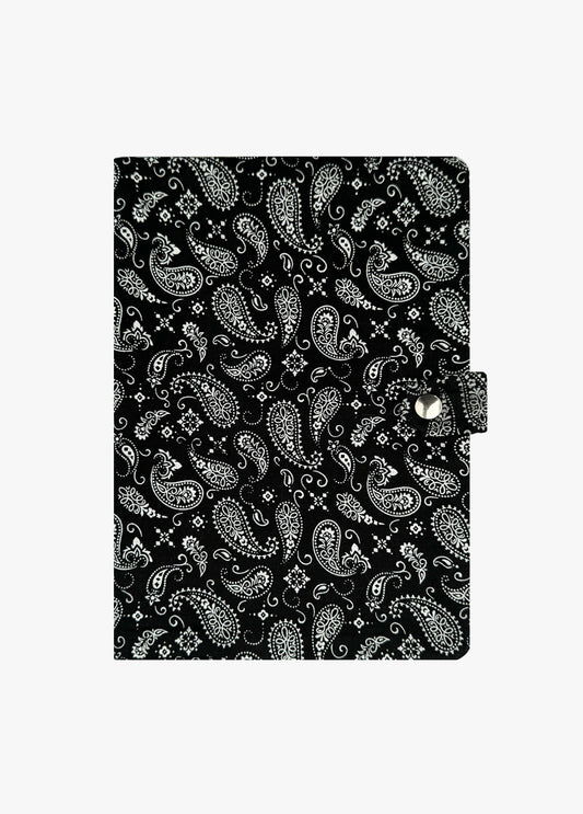 Protège carnet de santé Bandana noir