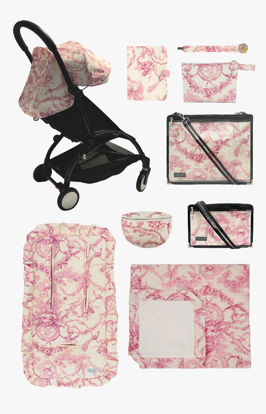 Customizable box Toile de jouy Marquise